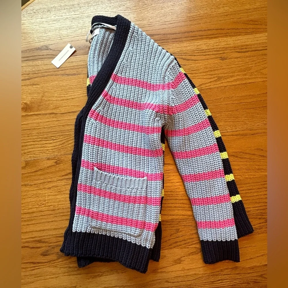 Anthropologie multicolor cardigan *New w tags* - Picture 5 of 10